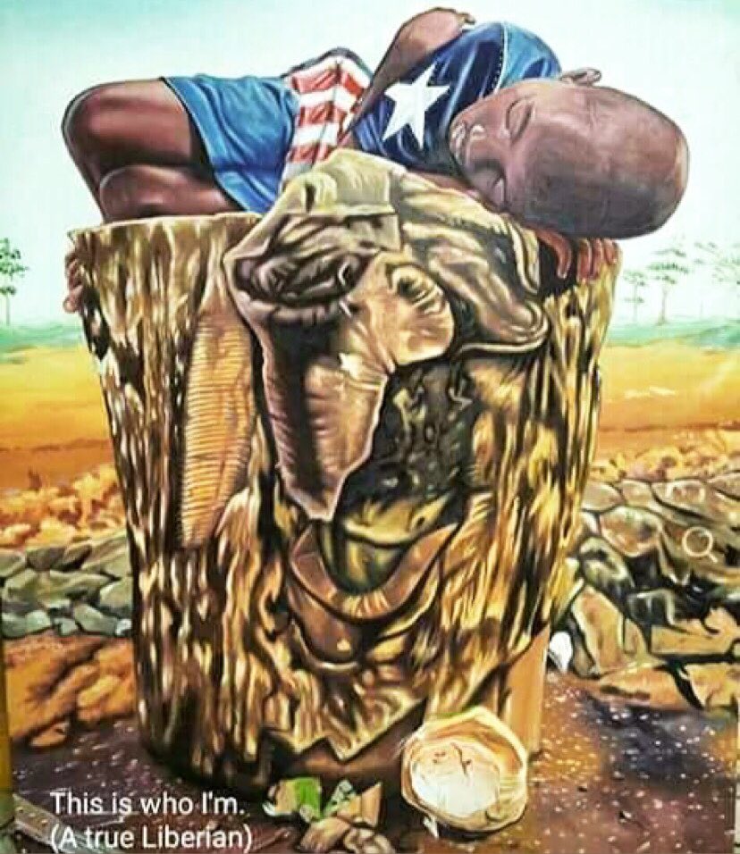 AfricaPositives's tweet photo. Amazing art by young Liberian Artist, Abel W. Dassin ❤️🤗👌🏾

📸 Abel W. Dassin 

#LibPositives #LiberiaPositives #Liberia #Monrovia #Africa #Liberianartist https://t.co/c5rmgc5p9U
