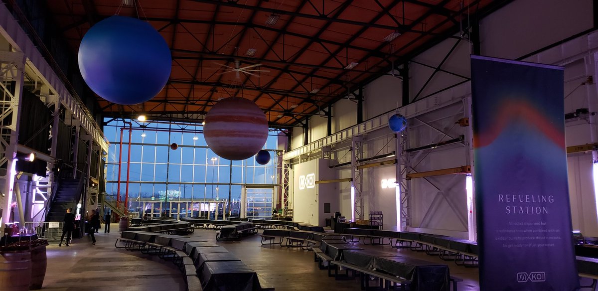 LorenPadelford's tweet photo. When you manage a rocketship, you need planets!! Welcome to @ShopifyPlus kickoff 2019. #MXKO #lifeatshopify https://t.co/OrdKRvBJ5u