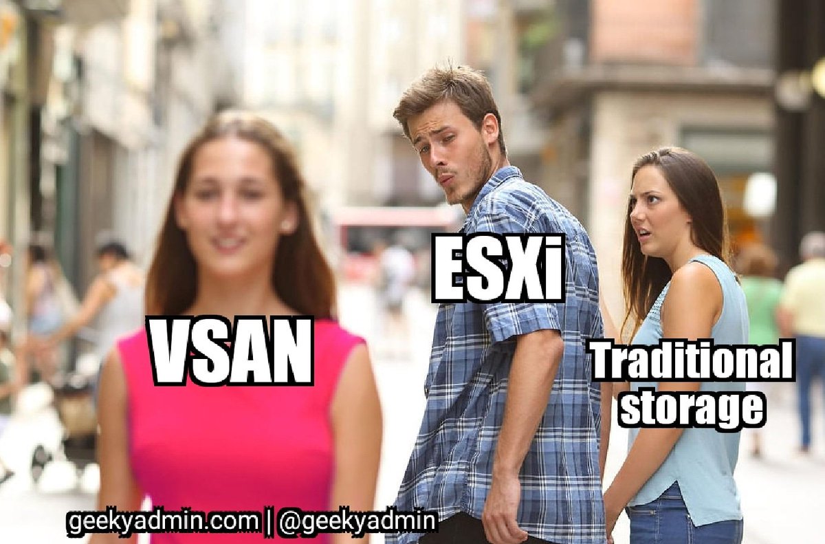 geekyadmin's tweet photo. Time to move on... its VSAN era
#vsan #vmware #storage #nsx #geekyadmin https://t.co/qo1gfEh6Lk