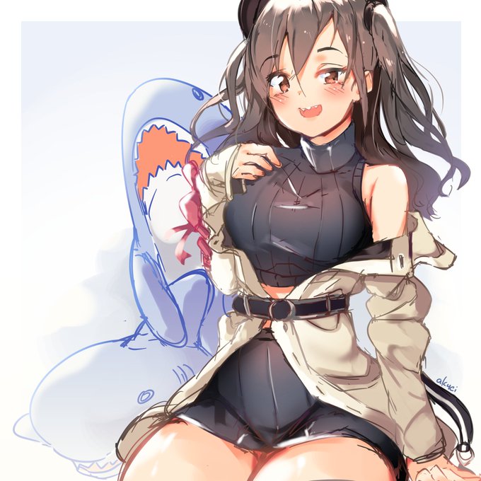 another cute sharkie
#砂塚あきら #デレステ 