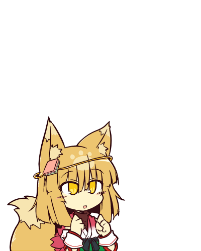 もっくり 48 冷 700 れい 奴の姉の完璧超人のような狐さん 自分の社を持ち そこでよく女子学生の恋の相談を受けている 冷のご利益は恋路なのだが 冷本人は 妹の奴が結婚するまでは と一歩引いて見ている たまに購買に手伝いに来るがその度