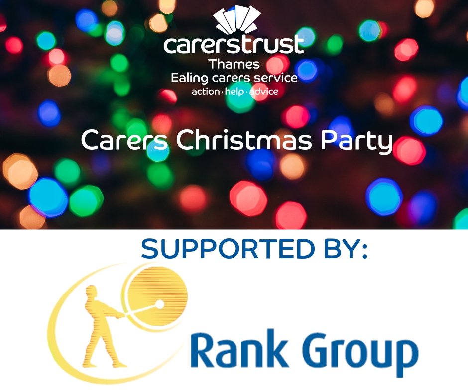 CarersThames's tweet photo. After a hugely successful Christmas Party for Carers at our Ealing Carers Service, we would like to thank The Rank Group for awarding us with the grant to make it happen. https://t.co/WoNaUiqsNj