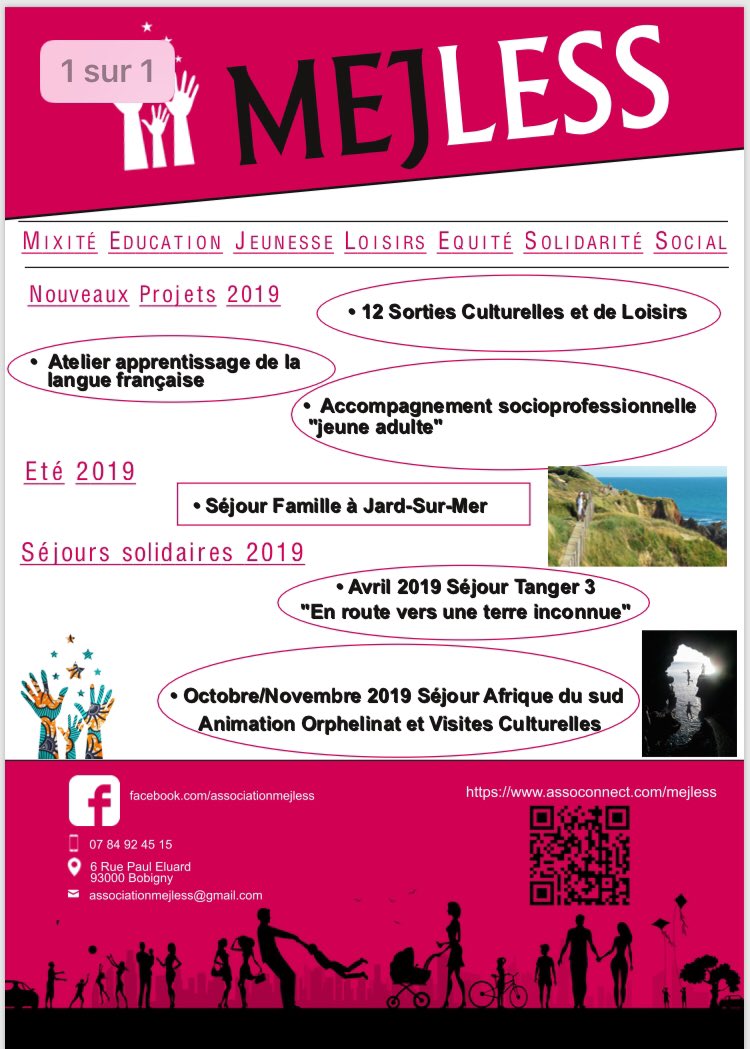 AMejless's tweet photo. Aujourd’hui commission Contrat Ville pour discuter de notre bilan 2018 et nos projets pour 2019 #newprojects #mejless #Bobigny @CGET_gouv @villedebobigny @Est_Ensemble #association #solidarité https://t.co/wLdNa8wJAl