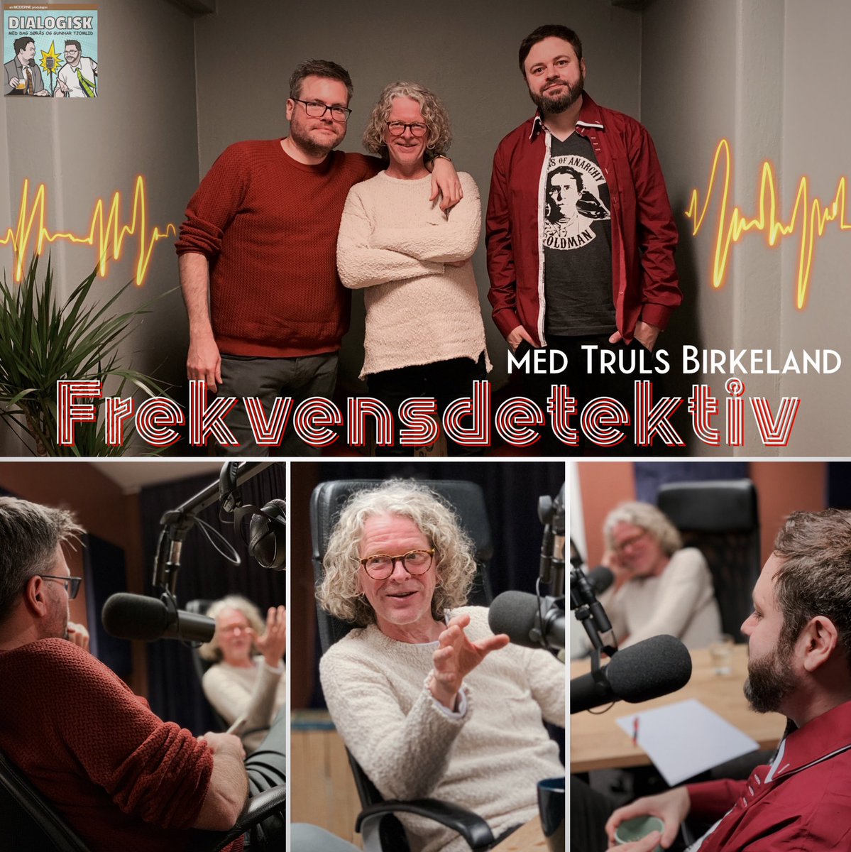 Hva er likheten mellom Faiza-saken, Kato Air-kapringen, Valdres-saken, Vamp og Morten Harket? Svaret er lydguru Truls Birkeland som er ukens gjest. Musiker, lydtekniker, produsent og nå også ekspert innen kriminalteknisk lydarbeid hvor han bidrar til å løse kriminalsaker.