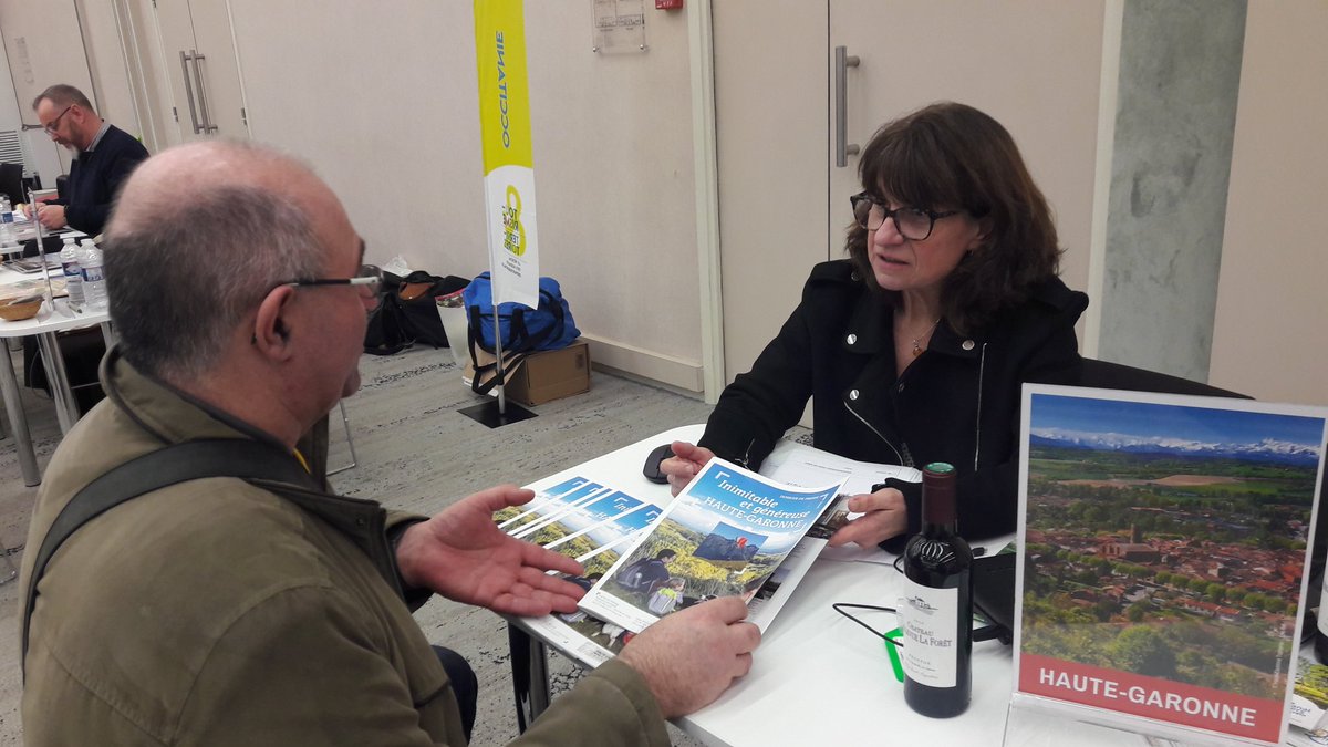nlacomme31's tweet photo. [RENCONTRES PRESSE] #HauteGaronne participe au forum #Deptour à Paris.
Rando, slow tourisme, loisirs et découvertes... reportages en vue pour accueillir de nombreux journalistes chez nous ! https://t.co/zk2L73lJzh