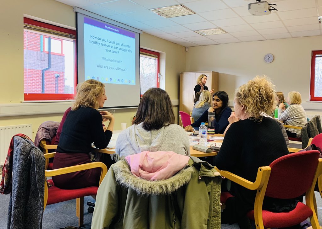 LPTHWB's tweet photo. Our champions are sharing great ideas between each other on how they can continue to spread the health and wellbeing message within their teams.. #LPTHWB https://t.co/4wg4hJbJaO