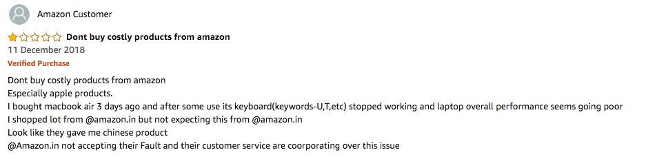 biharlivenews's tweet image. Don't buy costly products from @amazonIN say's Amazon customer. #HelplessAmazon