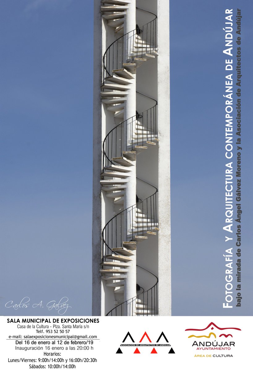aytoandujar's tweet image. Exposición ‘Fotografía y arquitectura contemporánea de Andújar’