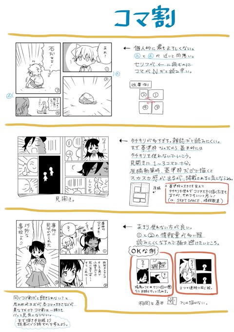 プロ漫画家さん直伝の 絵がうまくなくても漫画を読みやすくする方法