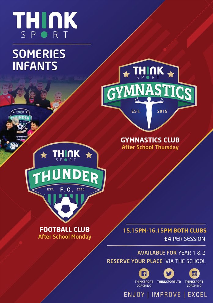 Great start to our new After School Programme @someriesinfants yesterday #enjoyimproveexcel