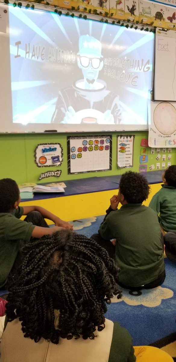 DKin4th's tweet photo. In 116 we love using @Flocabulary to help our students understand fact vs. opinion
#eastsidetech
#eastsiderising
#WatchUsWork
#ClassroomChampions https://t.co/E67ChchmEI