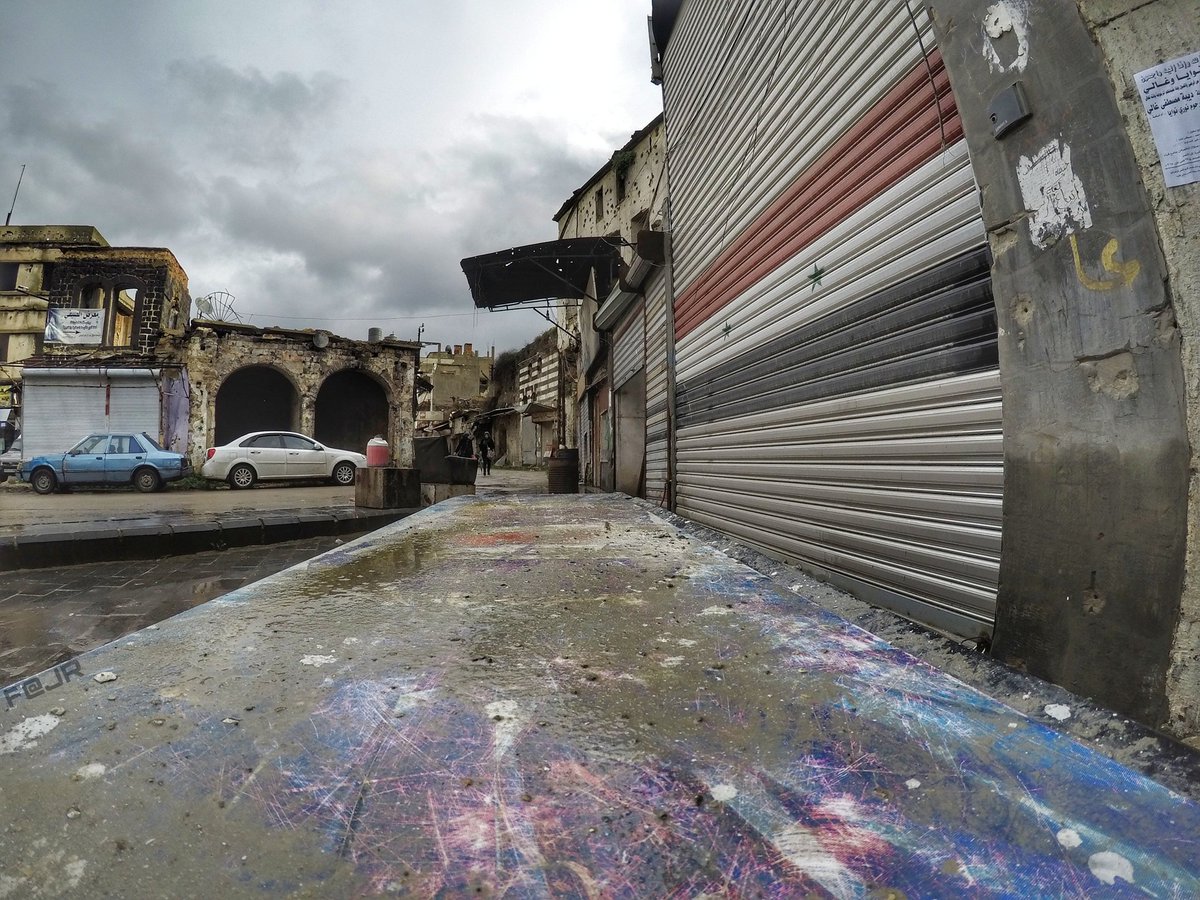 #syria #syrianarabrepublic #homs
#flag #crisis #war #devastation #winter
#streetstory #streetstyle #streetmagazines #streetphoto #streetphotography #photography #GoPro