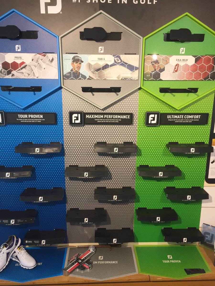 Nowthengolf's tweet photo. Out with the Old and in with the New! Our First drop of Shoes from @FootJoyEurope has arrived in store! #ProSL #ARC #ARCXT #Casual #TourS #Nowthengolf #Wherethebest #Costsless https://t.co/SyGgSV2iW4