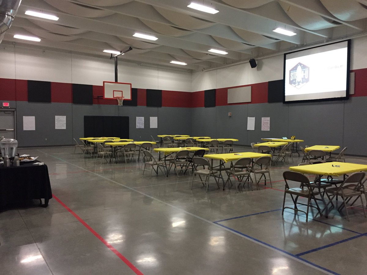 DrGLowder's tweet photo. Who’s ready to get their learn on?! “Everyone Can Do It!” starts in less than two hours! #steamunixa #steamazing @jtsdnixa https://t.co/yuMJJ9JRxC