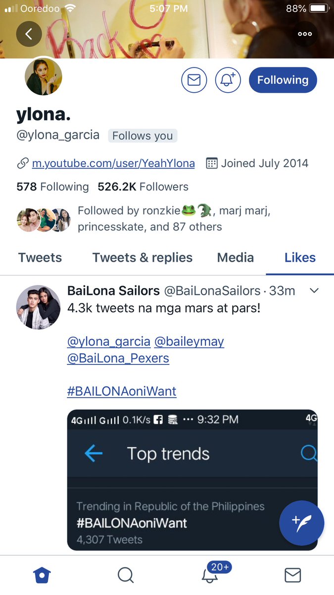 BaiLonaINTL's tweet photo. Thank you baby girl @ylona_garcia 
naramdaman niya ang pagmamahal natin .Thank you YBBL’s Family
#BAILONAoniWant https://t.co/AZxyR6tWoM