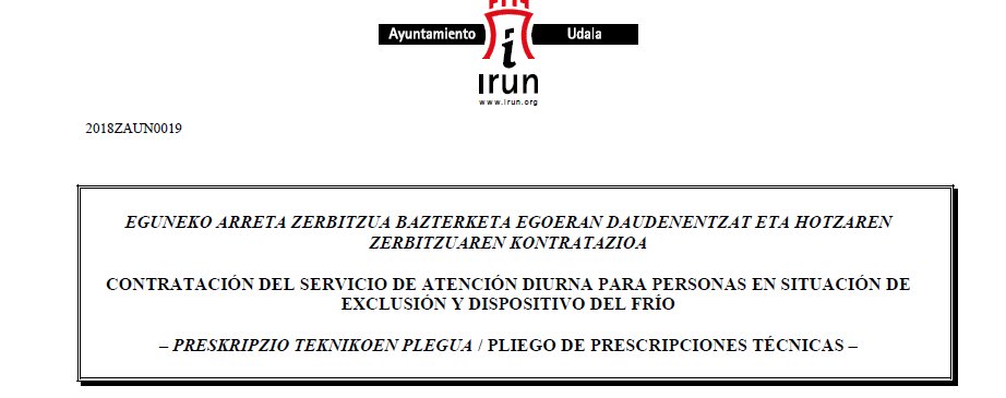 agisasgipuzkoa's tweet photo. Queremos agradecer al Ayuntamiento de Irun y a @scorchon la incorporación de nuestro perfil profesional y la exigencia del mismo en el dispositivo del frío. #integracionsocial #serviciossociales https://t.co/eYxcnS6Gz5
