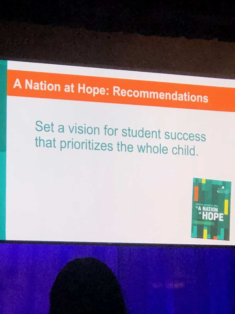 Griffith2020's tweet image. #NationAtHope recommendation number 1: prioritize the #wholechild. ⁦@ASCD⁩ ⁦@AspenSEAD⁩ #sel #sead