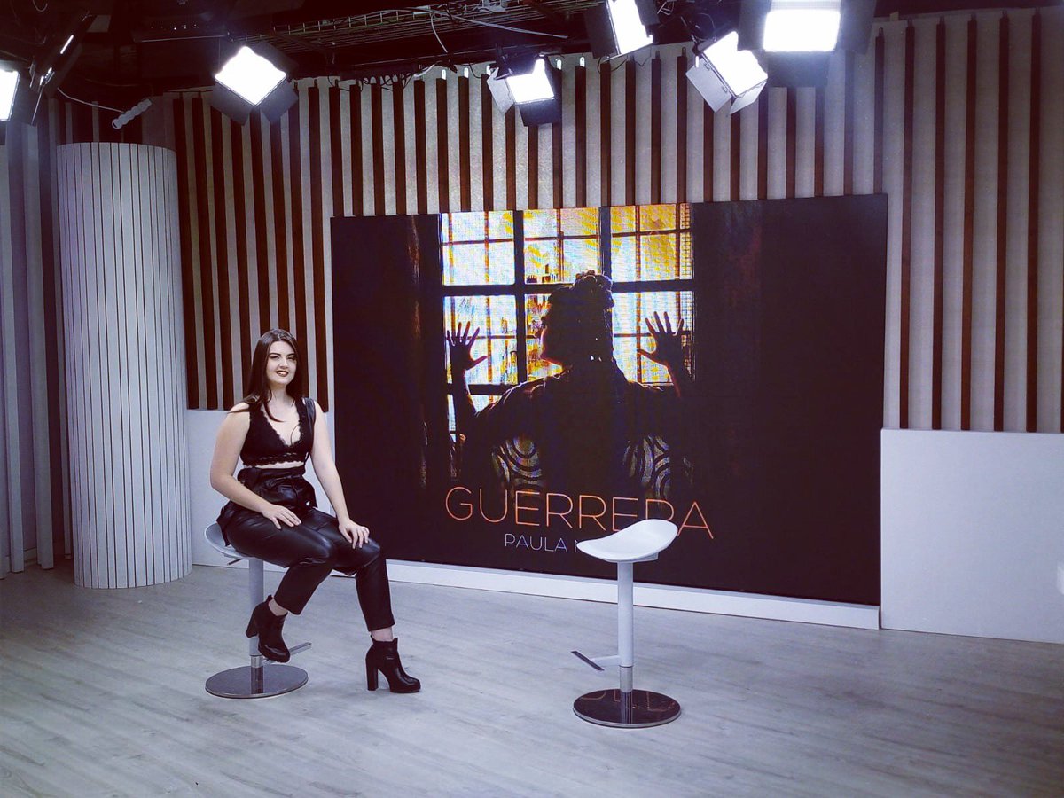 OfficialPaulaMS's tweet photo. Que agradecida estoy de que #teleelda me haya invitado hoy a su programa #DirectoATi a presentar mi #Guerrera ¡Me he sentido como en casa! ❤️ https://t.co/lLjQdE2smM