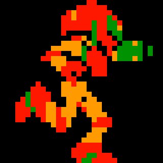🐱ri-Warui on X: "@Sparrowhawk81 scaled down the hand drawn samus sprite to  the resolution of the nes sprite, works surprisingly well  https://t.co/e3wfoDorwN" / X