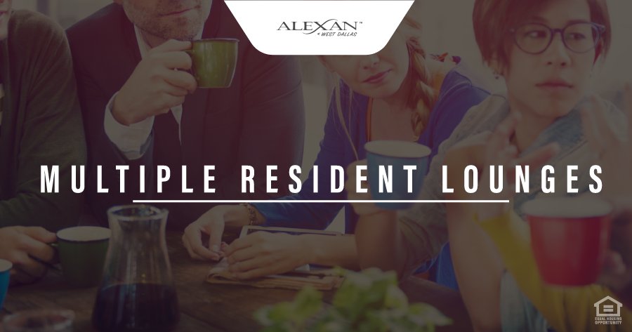 Relax and unwind with neighbors and friends in our #multipleresidentlounges just one of many #luxurycommunityamenities here at #AlexanWestDallas #luxuryapartmentsindallastexas buff.ly/2LxVnKM #leasenow
