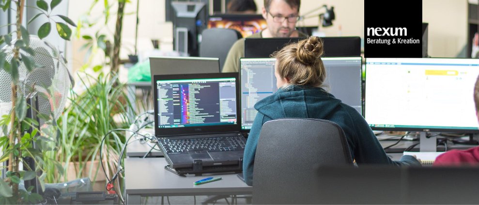 nexum's tweet image. Auf der Suche nach neuen Herausforderungen für 2019? Das trifft sich, denn wir suchen nette neue Kollegen. Zum Beispiel einen (Senior) #JavaEntwickler (M/W/D). Lernen wir uns kennen! 😊bit.ly/2HdYn0H 
#Java #Jobs #Stellenangebot #Entwicklung #Developers