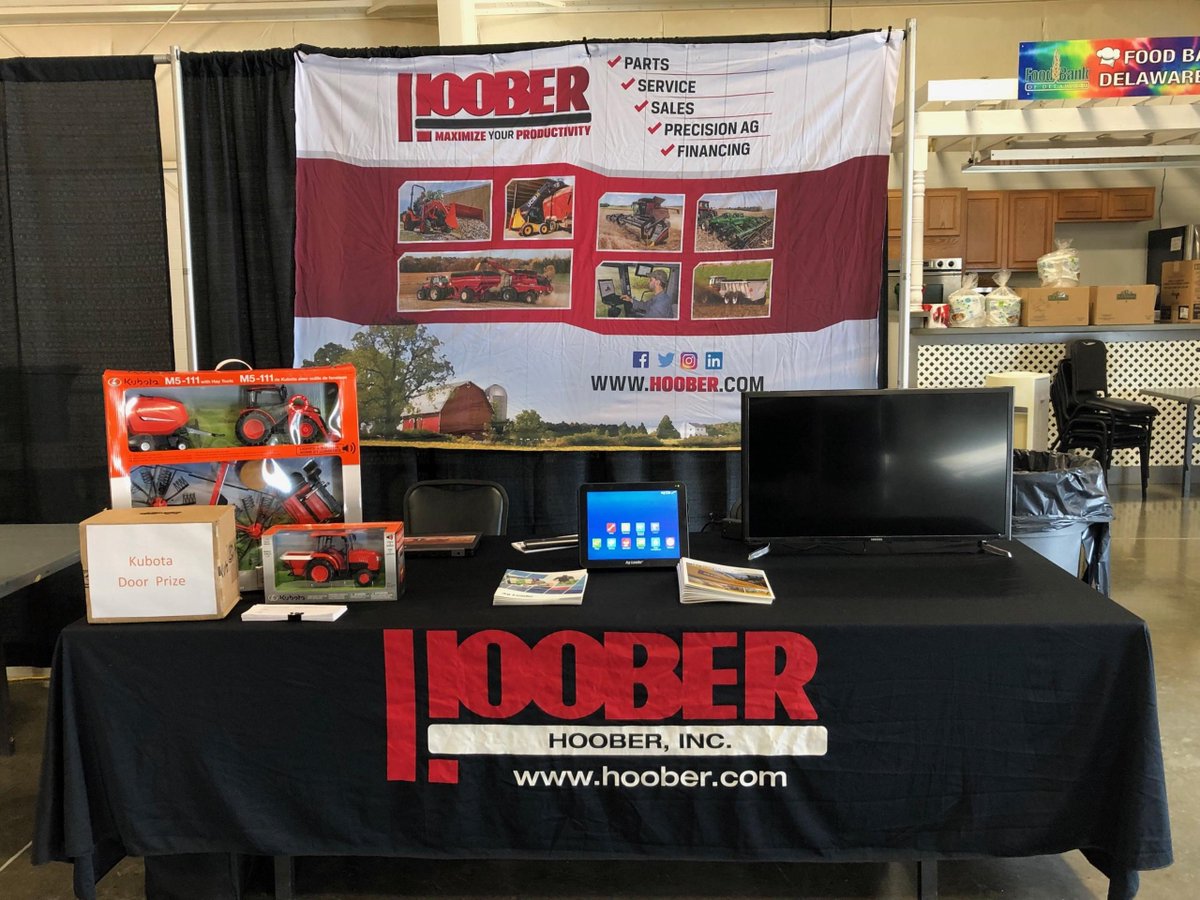 HooberInc's tweet photo. Don't forget to stop by our booth at Delaware Ag Week Jan. 14-17! https://t.co/JOeIeTggEE
If you went to the show already, what did you like about it?
#deagweek #delawareagweek #agriculture #maximizeyourproductivity https://t.co/ofYUyvjFbu
