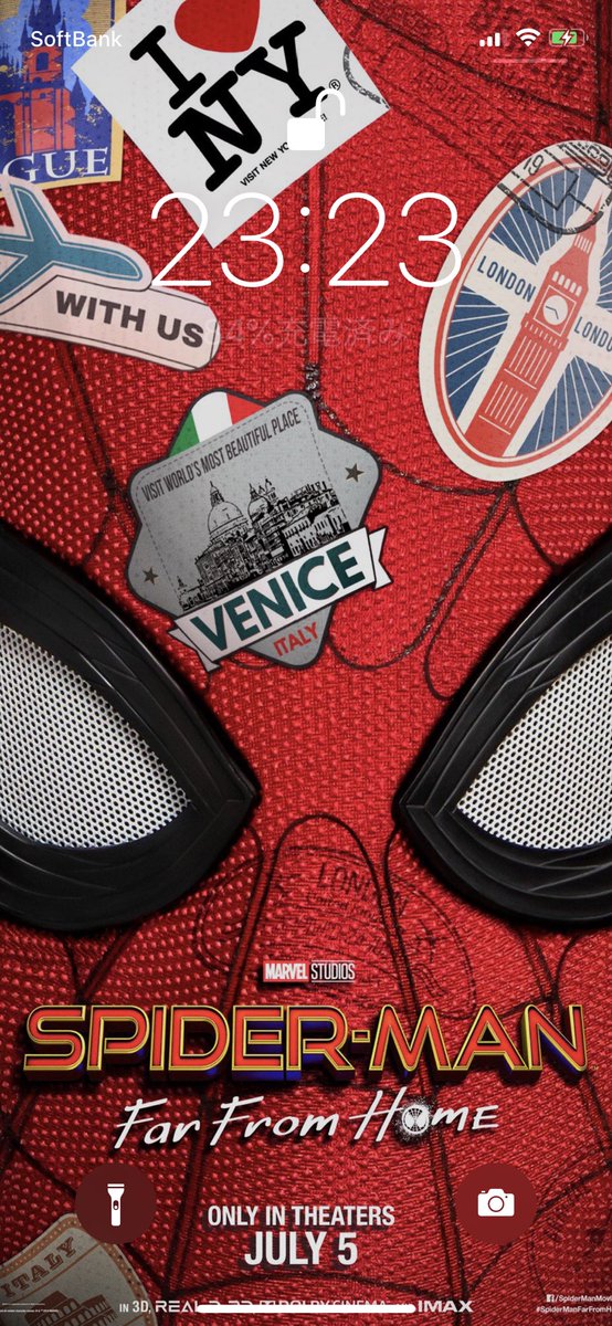 Diz ロック画面にすると可愛い Spidermanfarfromehome