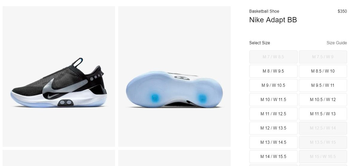 nike adapt pre order