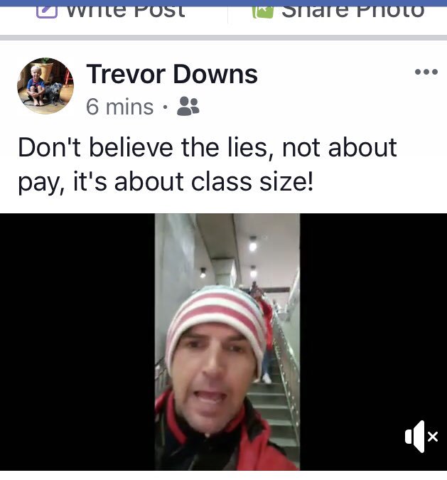 gc198272's tweet image. My husband standing up for his students - up to 44 kids per class at his middle school in Highland Park @UTLAnow #UTLASrong