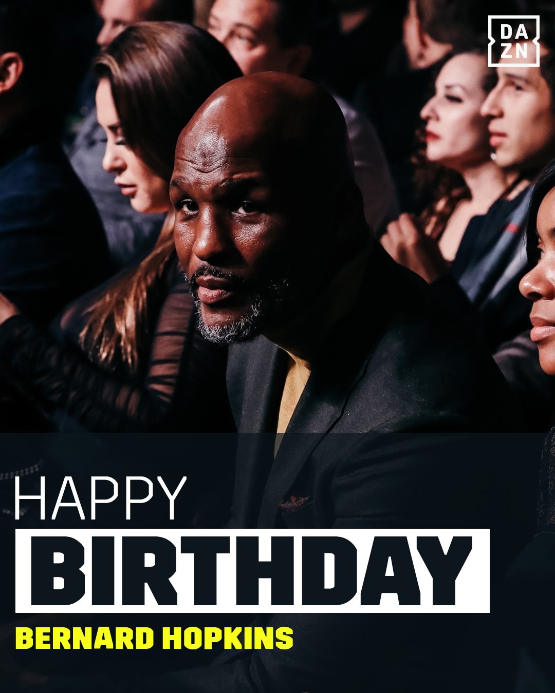 Happy 54th Birthday to Bernard Hopkins!  