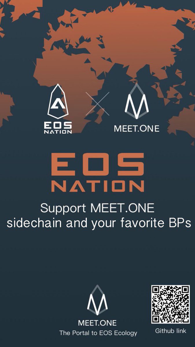 PinaxValidator's tweet photo. @EOS_Nation is happy to test out the @MeetDotOne #sidechain!

Want to learn more about their #vision and what they have to #offer for #developers? 

https://t.co/rg6xdlbn66

#EOSIO #dApps https://t.co/QmBQqkED4s