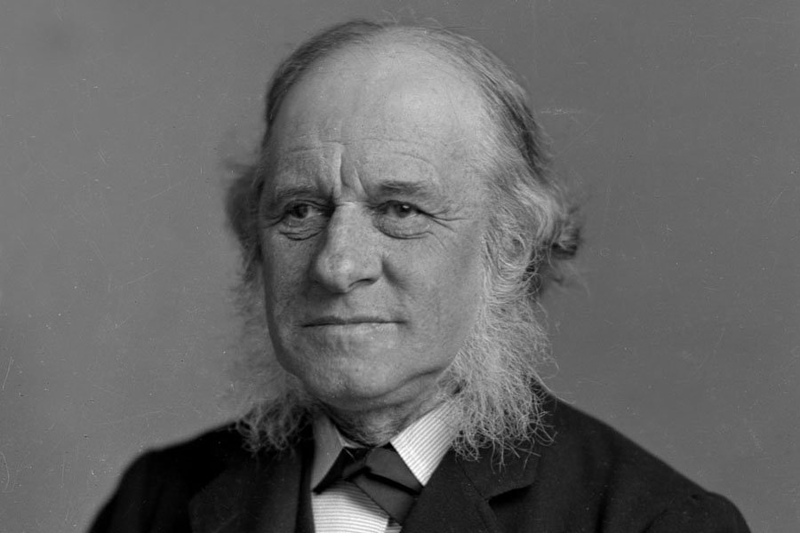 RCMLondon's tweet photo. The RCM would say that #My1stConcertWas in 1894, when the Prince of Wales opened the original building &amp; temporary concert hall! It included Wagner's Meistersinger Overture and Schubert's March in D, a favourite of the 1st Director George Grove (pictured) 🎶 https://t.co/nWpsTkxaXW