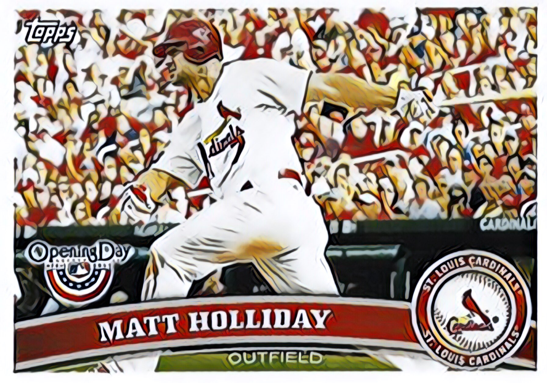 Happy Birthday to former St. Louis Cardinal, Matt Holliday!  