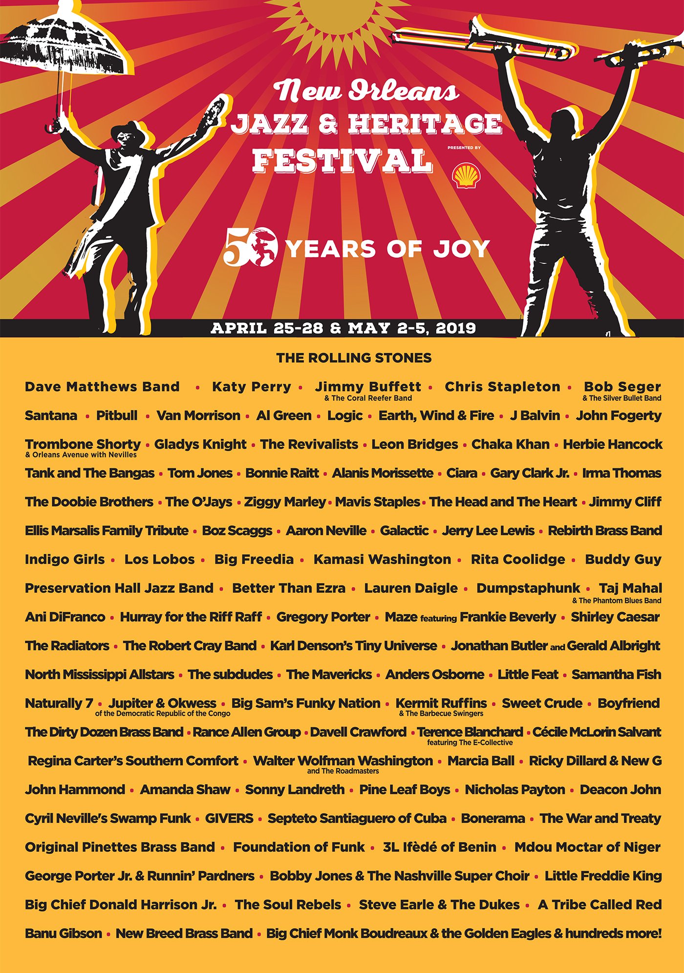 new-orleans-jazzfest-on-x-50th-anniversary-jazz-fest-music-lineup-announced-view-the-daily-lineup-and-ticket-information-at-https-t-co-sidgjzjrzf-jazzfest50-https-t-co-ys68pdde4m-x
