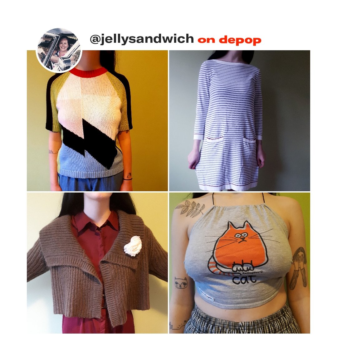 depop.com/jellysandwich 
Visit my Depop shop 'jellysandwich' /link on bio! for stylish vintage clothes and accessories 😊
#depopseller #vintageclothing #retro #retrodress #sustainablefashion #preloved #seller #70s #80s #90s #clothes #rockabilly #sustainable #preloved #recyclage