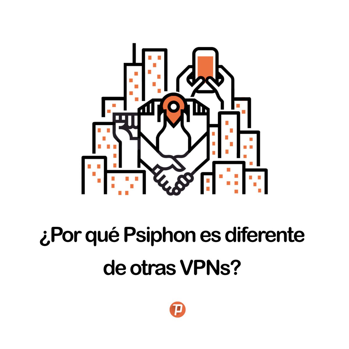 ¿Por qué <a href="/PsiphonInc/">Psiphon Inc.</a> es diferente de otras VPNs? 
Nosotros ayudamos a millones de personas bajo gobiernos opresivos a acceder a la información trabajando con actores de la sociedad civil, desarrolladores y medios independientes.