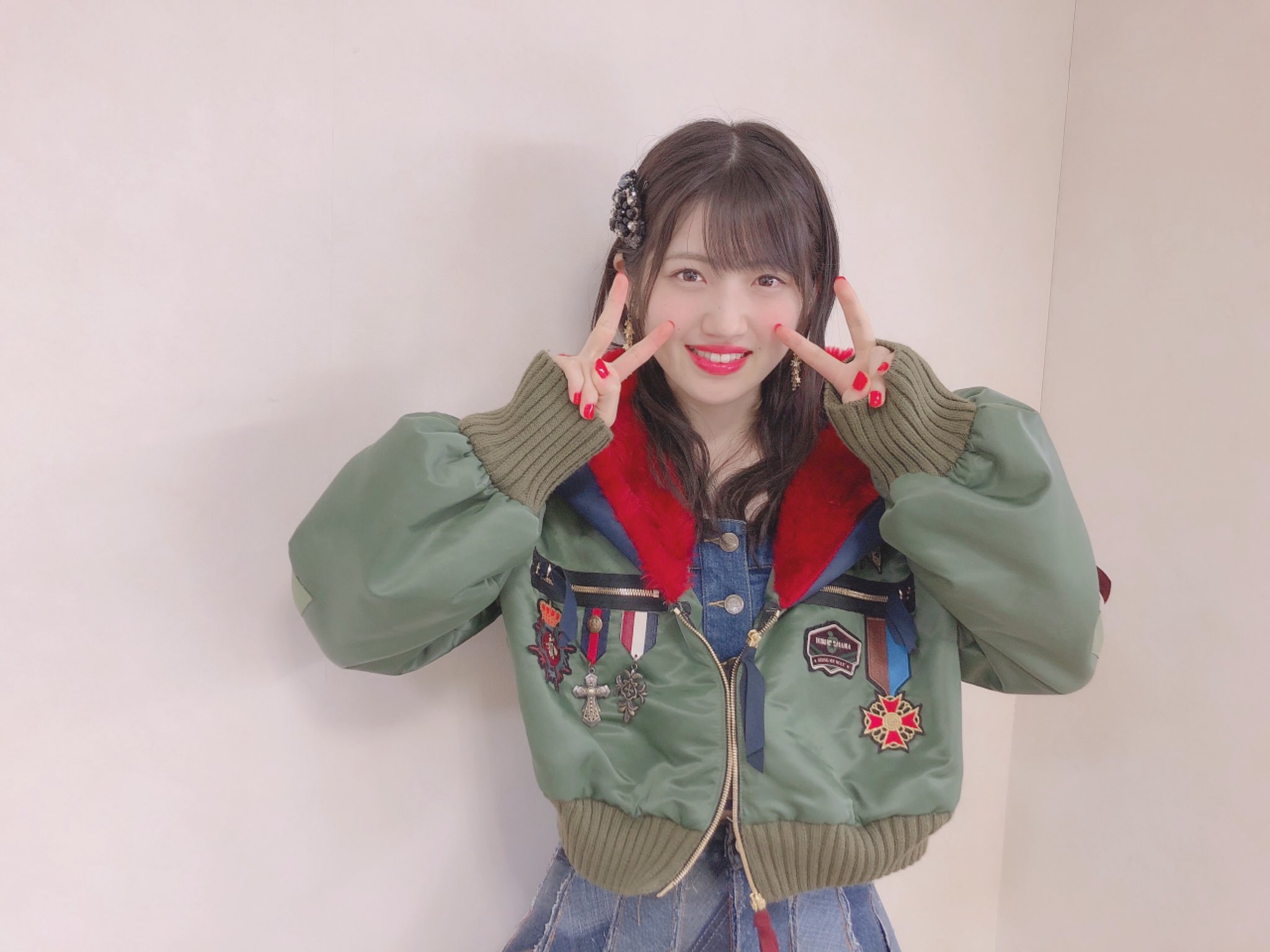 村山彩希 AKB48 卒コン 直筆サイン入り B2 ソロポスター CD購入