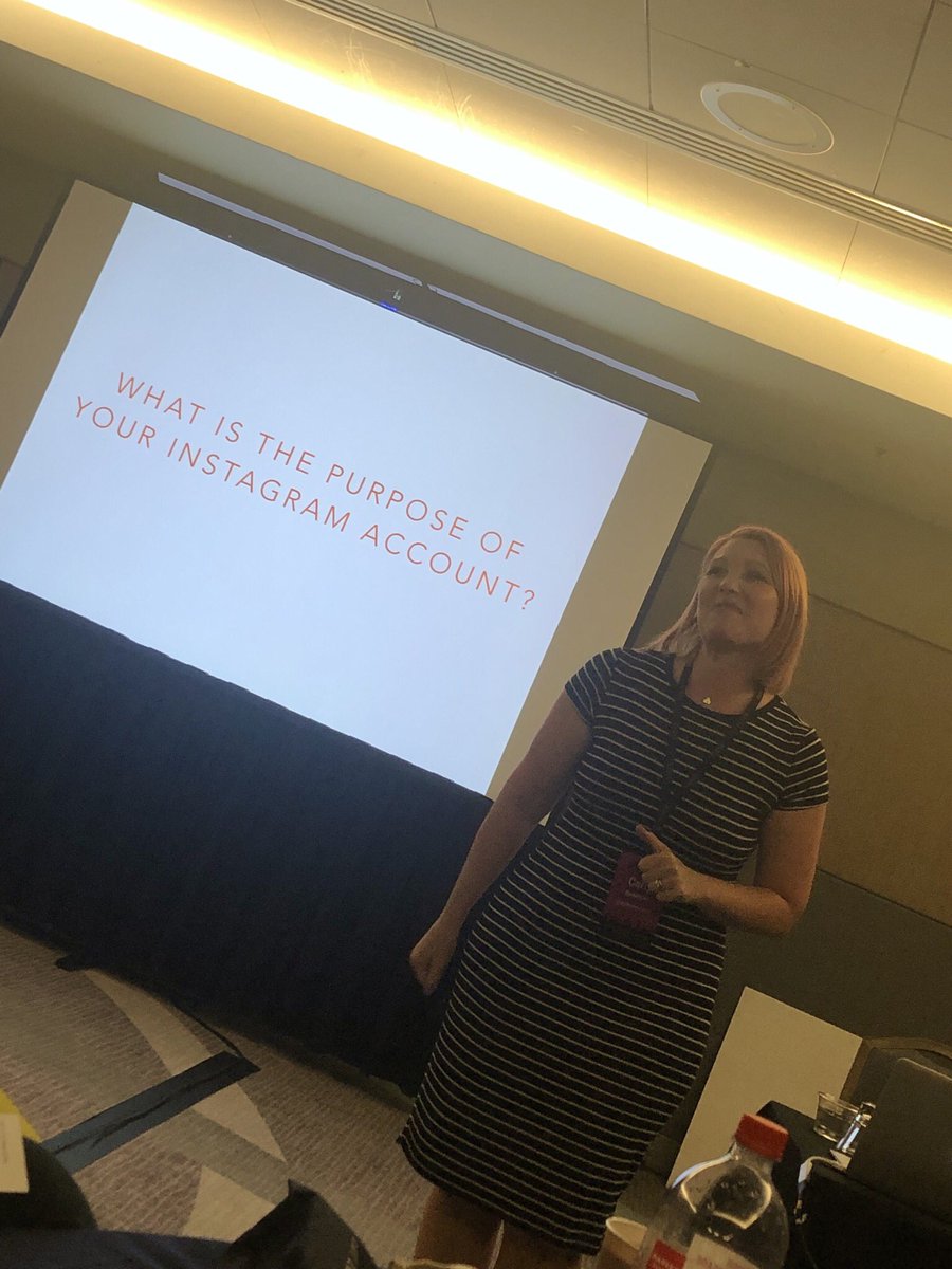 When focusing on developing your Instagram account, identity which of the four purposes reflects the feed you have and feed you want: community, content creation, product, or informational? #FlockPresents