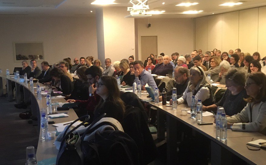 ARS_IDF's tweet photo. Lancement du Projet Territorial de Santé Mentale de Paris : forte mobilisation des acteurs locaux, accueillis à la @mutualite_fr #santementale. 
Un événement organisé par l'ARS et la Commission Spécialisée en Santé Mentale de @paris https://t.co/aWItEjehqi