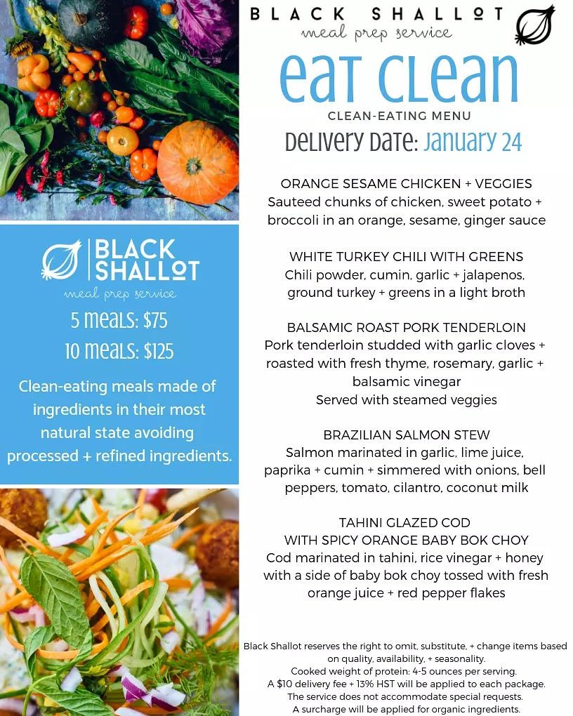 New #eatclean menu is up! #eatcleandiet #cleaneating #cleandiet #cleaneatingrecipe #glutenfriendly #mealprepping #cleaneatz #healthyfood #ottawa #ottawaeats #loveottawa #ottawafood #chefsoninstagram #wholefood #eeeeeats #personalchef #personalchefottawa #mealprep #blackshallot