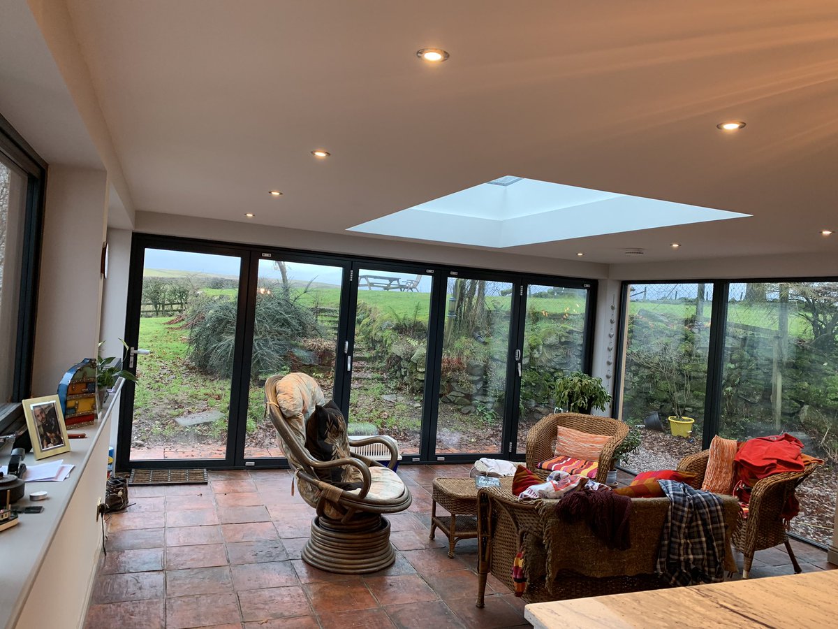 spatialgardner's tweet image. Some alterations to an existing house in the country to start off the new year