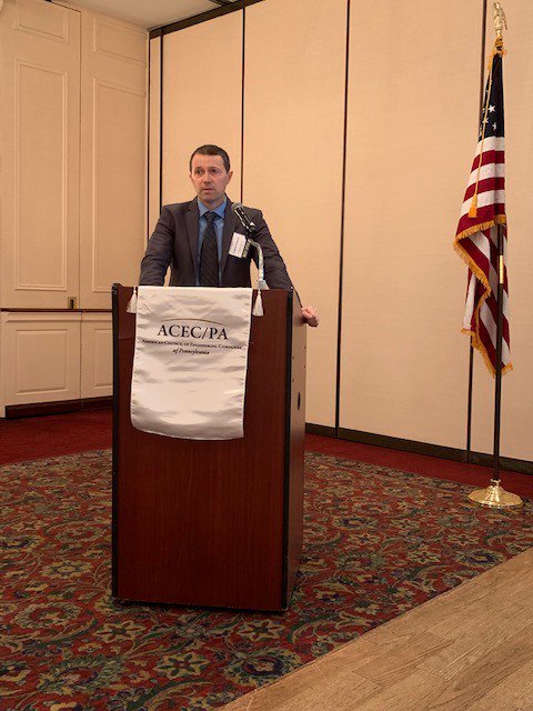 ACEC_PA's tweet photo. Eastern Chapter members, thank you for attending this morning. A special thank you to Christopher Drda and Christopher Kufro for bringing your knowledge and expertise to our membership. #ChapterMeetings #InvestInYourAssociation #Eastern @PennDOTNews https://t.co/SwRfrXN8Iu