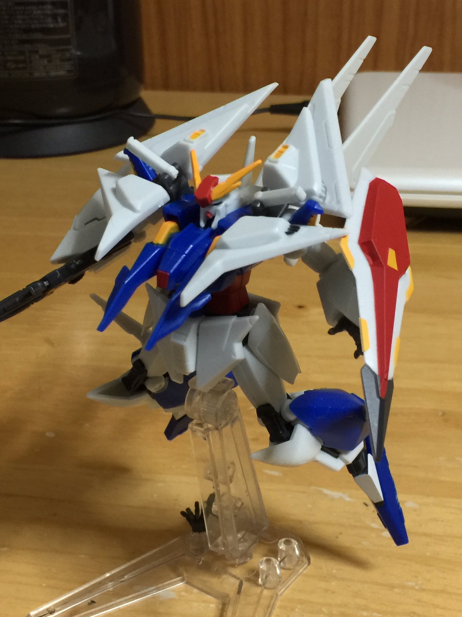 Mcちゃい ユニバーサルユニット 閃光のハサウェイ 懐かしのユニバーサルユニット クスィーガンダムを組み立て Gフレームに負けてないよ デカイ 前売り券よりプラモでしょう