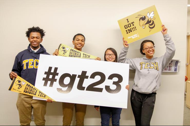 ibbgatech's tweet image. Congratulations to #ProjectEngages student Ayanna Prather and all of the students from around the world welcomed as part of the incoming class of 2019 at @GeorgiaTech. ow.ly/1ytl30njYfo