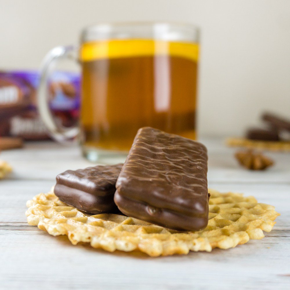 Tea + #TimTam = A tearrific combo. #TimTamTuesday (📸: @babaganoshblog)