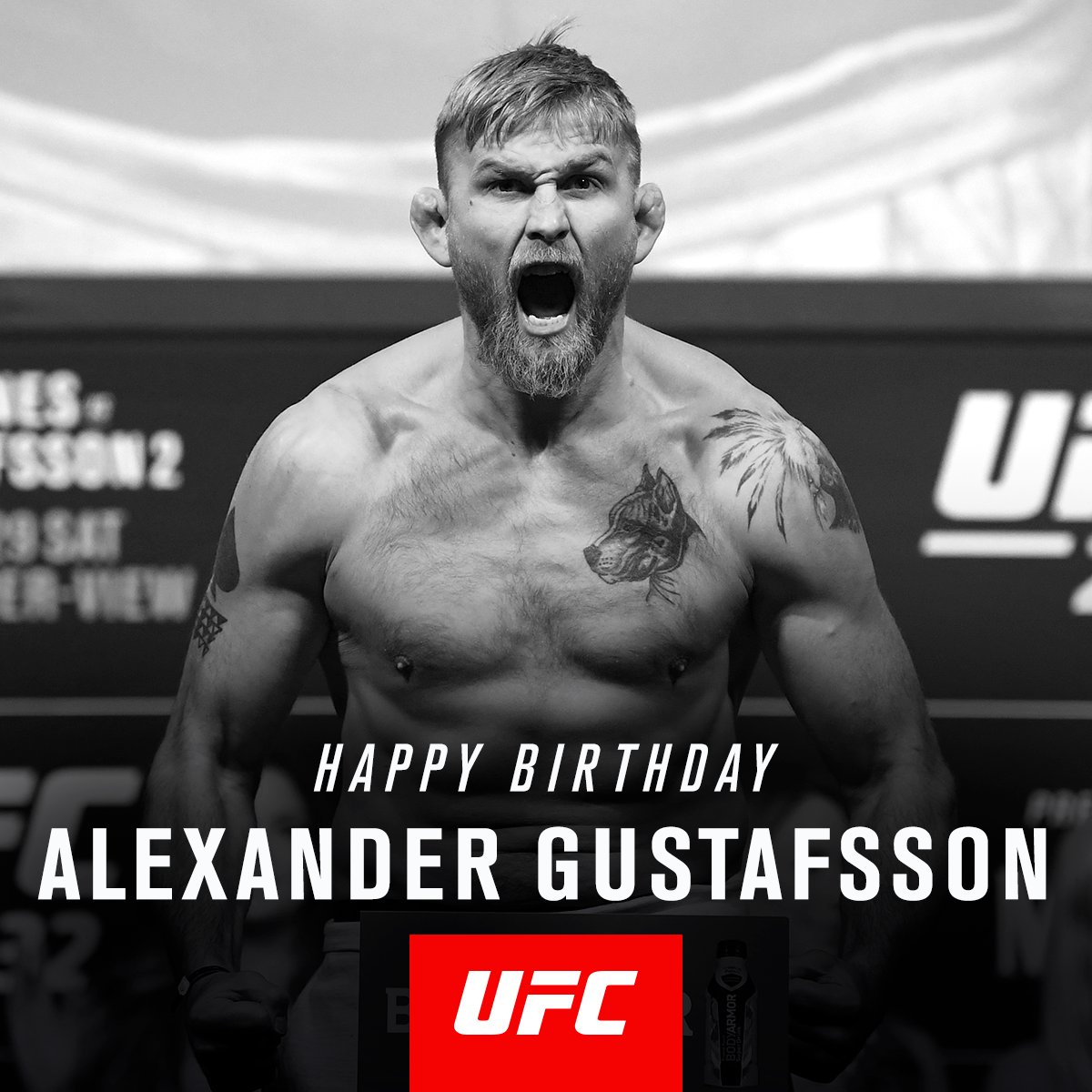 ufc's tweet photo. RT to wish @AlexTheMauler a Happy Birthday! 🎉 https://t.co/pxFQZGUvLS