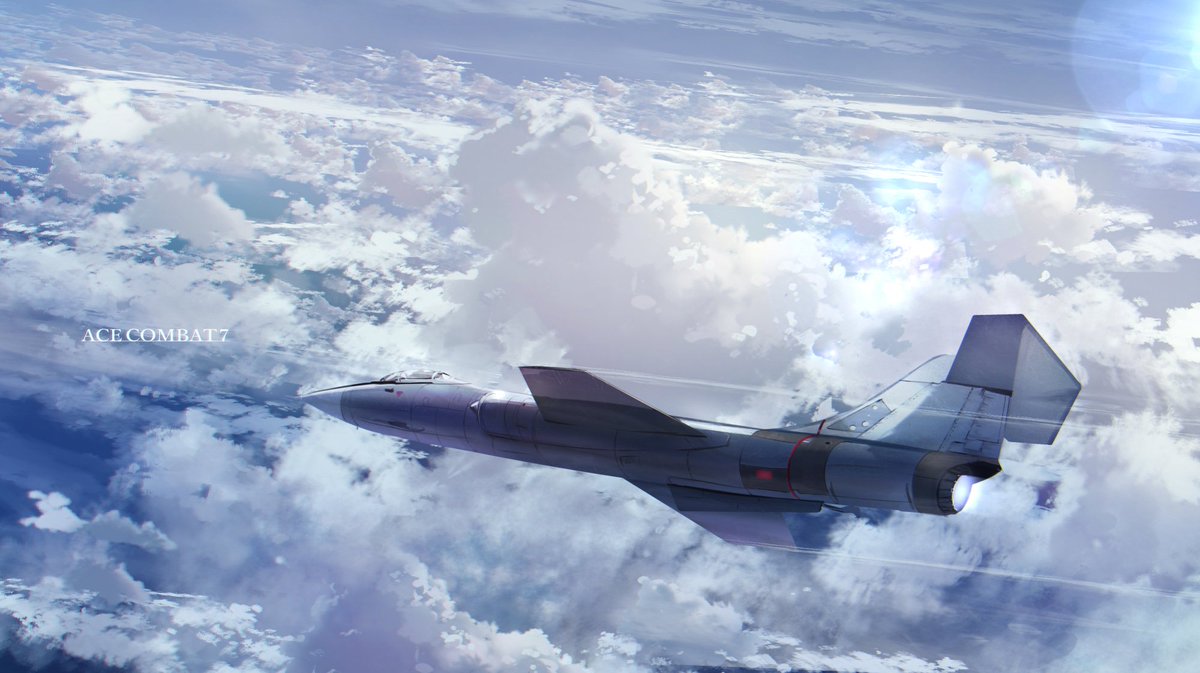 Missile228 Auf Twitter エスコン７記念 久々の戦闘機イラスト