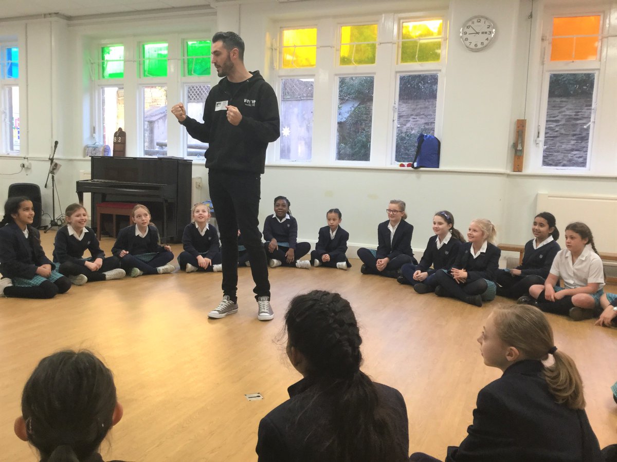 SheffieldHigh's tweet image. It was lights, camera, action this morning in the Junior School with an energetic Drama Workshop taught by @VerveAcademy1! Key Stage 2 had an amazing time acting and improvising together! @GDST #thisgirlcan #sheffieldgirls

Find out more about Verve at verveacademy.co.uk