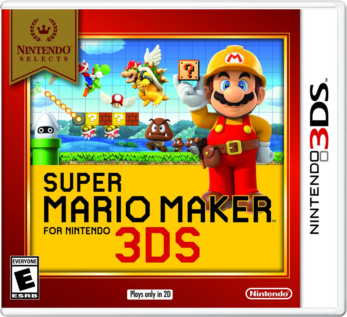 Three amazing #3DS games join the Nintendo Selects library at a great price of $19.99! Build, play, & share levels in #SuperMarioMaker for Nintendo 3DS, experience an unforgettable quest in The Legend of #Zelda: Majora’s Mask 3D, or barrel roll your way through #StarFox 64 3D!