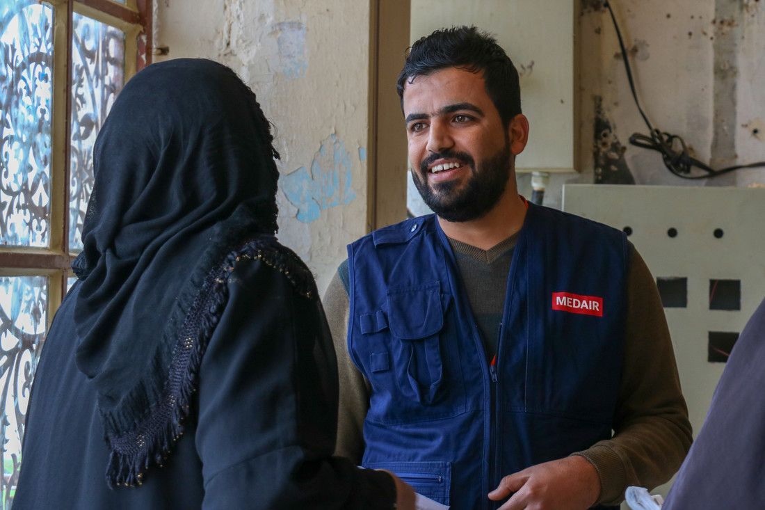 Medair_ME's tweet photo. “I never thought I’d come back,” says Ahmed, one of our health colleagues in #Hawiga district, who fled his home in 2014. Now back in #Hawiga district, Ahmed works on our @eu_echo-funded intervention, helping us deliver lifesaving health services to families affected by violence. https://t.co/IAtTiy8ywc